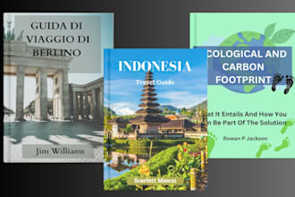 design a professional book cover for kindle or print