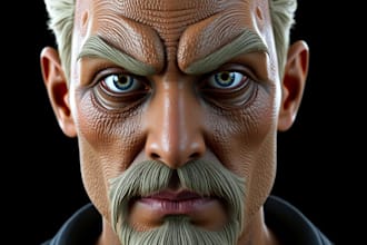 model realistic 3d character for your games and film for ue5,metahuman character