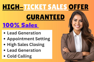 be high ticket sales close sales rep sales representative telemarketing close