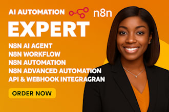 n8n automation n8n workflow n8n ai agent n8n expert vapi retell ai voice agent