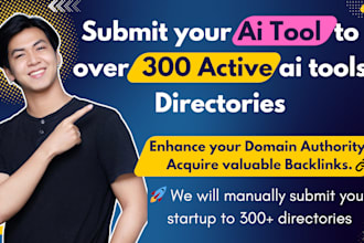 submit your ai tool to over 300 active ai tools directories
