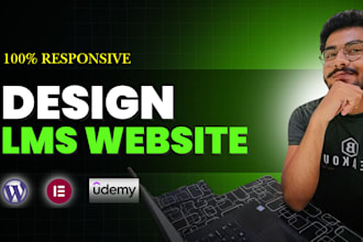 create professional lms wordpress website