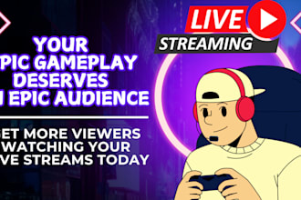 promote your gaming live streams on youtube