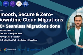 do zero downtime cloud migrations for AWS, gcp, and digitalocean