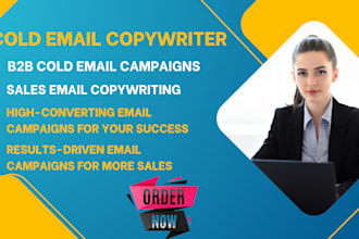 drive leads by cold email writing for saas health and fitness and b2b