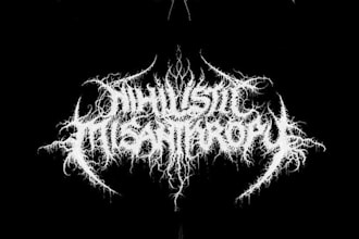 design your black, slamming, brutal, death metal band logo
