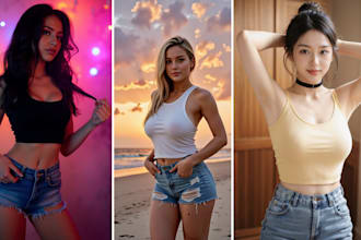 create hyper realistic ai influencer for instagram and other social presence