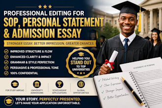 edit your personal statement, sop and college essay
