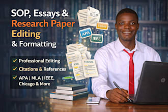 edit and improve your statement of purpose or personal statement professionally