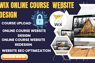 create a school website, education website, design wix cybersecurity school web