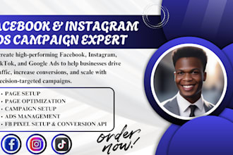 setup and manage facebook and instagram ads campaigns for sales with fb pixel