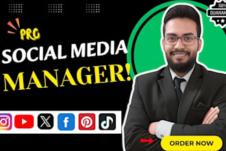 be your trusted social media manager and grow your business