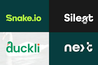 create unique wordmark, lettermark, timeless, font logo design