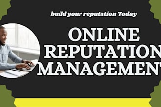 do online reputation management, ORM revers seo