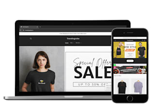 develop website with full functionality