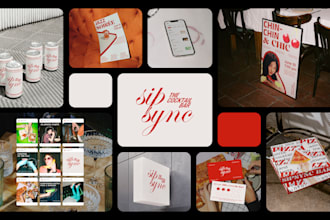 create logo,brand identity,packaging design,stationery design and website design