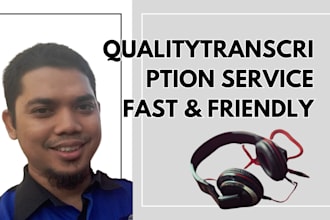 do error free professional english and malay transcription