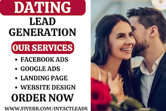 generate dating leads dating agency adult dating landing page dating salesfunnel