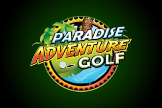 make classic paradise adventure golf logo