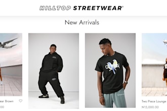 clothing website, streetwear website, shopify clothing store for clothing brand