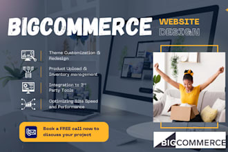 design redesign professional bigcommerce website add product