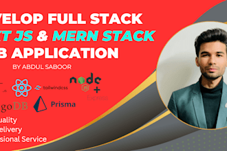 do react js, next js, typescript web app frontend or full stack