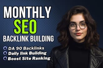 do monthly seo service dofollow contextual backlinks building for google ranking