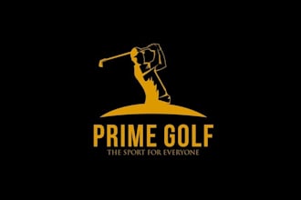 make sustainability minimal prime golf logo