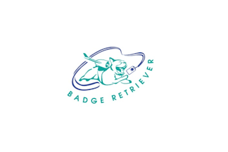design badge retriever service appeal security teams logo