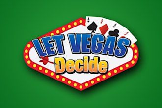 make extraordinary superior vegas social app logo