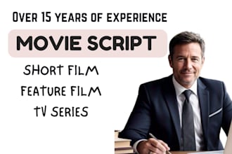 ghostwrite movie script screenplay feature film tv series screenwriting editing