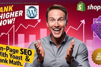 do SEO optimize wordpress shopify wix squarespace and build websites