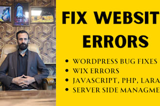 fix wordpress issues, errors, woocommerce problems, expert wordpress maintenance