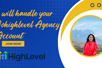 your gohighlevel master and seup your agency account