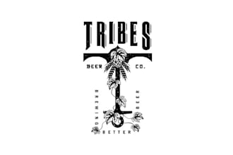create unique craft brewery logo design