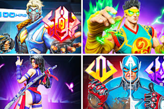 design perfect 3d marval rivals thumbnail to gain more ctr