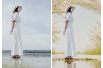 do product photo editing, retouching and adjust background
