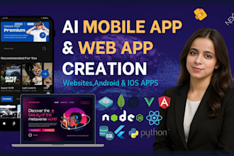 develop ai app, ai saas, ai website and ai bots