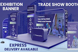 design trade show booth design backdrop exhibition trade show banner