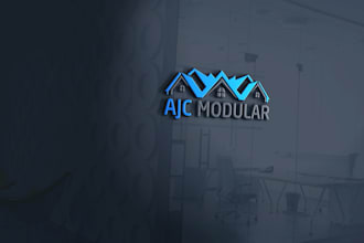 do professional construction homes roofs company logo