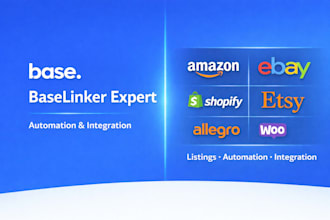 integrate baselinker with ecommerce stores and sync listings