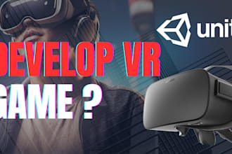 develop VR unity games