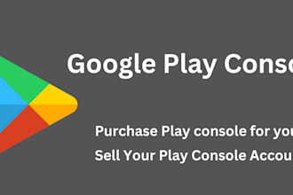 purchase and set up your google play console account