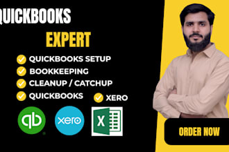 do financial reporting, bank reconcilliation and quickbooks clean up services