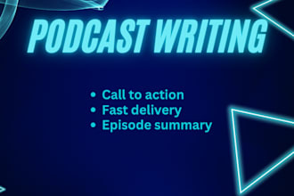 write your podcast show notes for SEO
