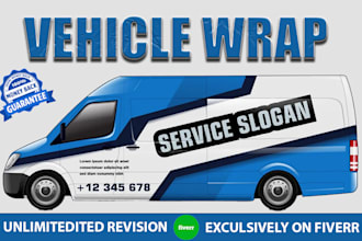 design awesome and creative vehicle wrap designs