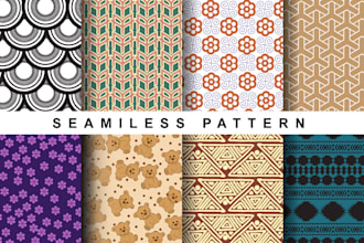 design a unique seamless pattern