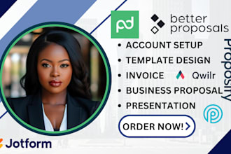 proposify template, panda doc, better proposal, qwirl, panda doc, docusign