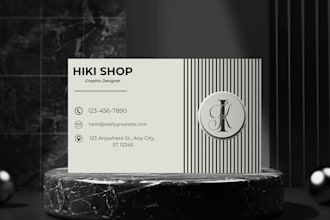 design a creative and professional business card