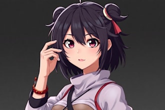 draw awesome anime and manga illustrations